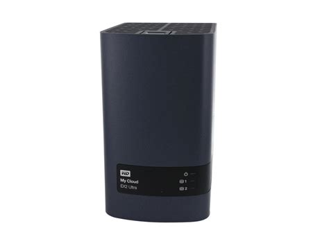 WD Diskless My Cloud EX2 Ultra NAS - Network Attached Storage - Dual-Core Processor ...