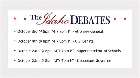 Idaho Public Television: Idaho Debates - Kootenai Democrats