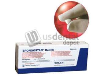 SPONGOSTAN HEMOSTATIC SPONGE 24PK | HOUSE BRAND # MS0005 | US Dental Depot