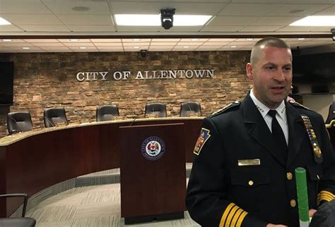 Allentown swears in its newest police chief - lehighvalleylive.com