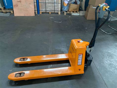 Full-Electric Pallet Jack 1800kg Width 550mm Length 1175mm Fast Charging 48V | eBay