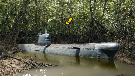 Abandoned WW2 Submarine Found In Rain Forest, Police Turn Pale When ...