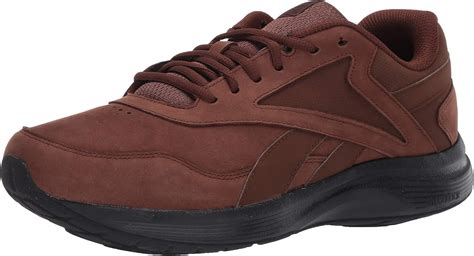 Reebok Men's Walk Ultra 7 Dmxmax Rg 4e Shoe, Brush Brown/Black ...