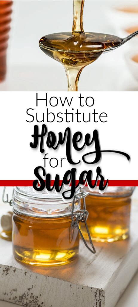 How to Substitute Honey For Sugar