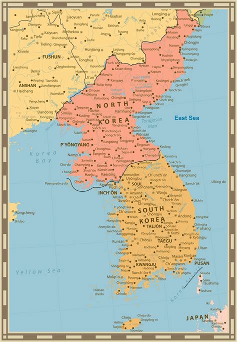 Cùng bản Đồ Hàn Quốc - Korea Map khám phá xứ sơ kim chi - EU-Vietnam Business Network (EVBN)