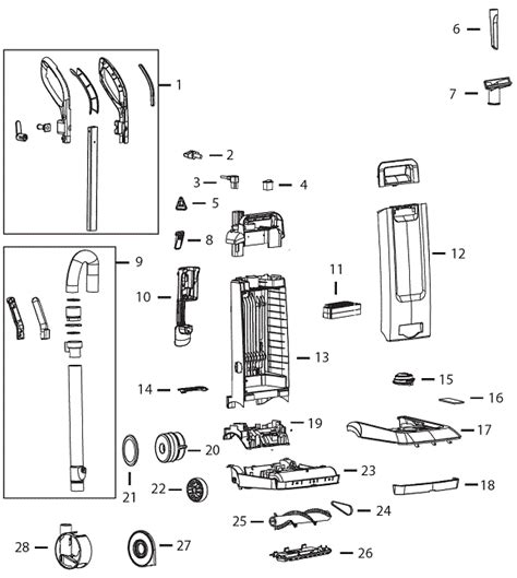 Bissell Big Green Commercial BG15 Parts List & Schematic | USA Vacuum