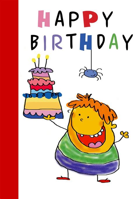 Printable Kids Birthday Cards