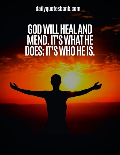 65+ Inspirational Quotes About God Healing Power