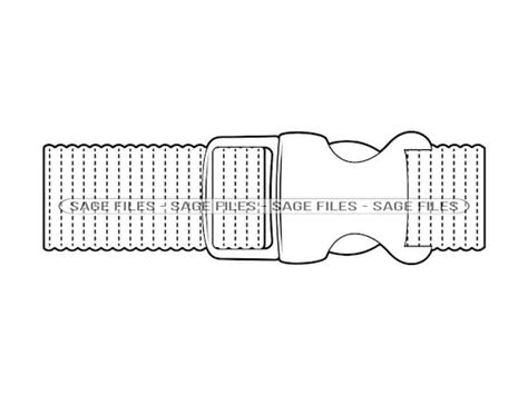 Buckle Outline SVG Buckle SVG Seat Belt Svg Buckle Clipart - Etsy