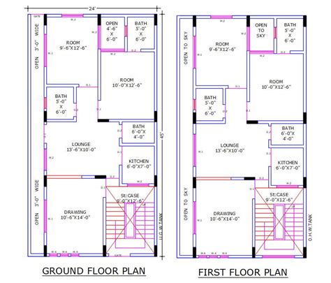 Ground Floor Shop First Floor House Plan - floorplans.click