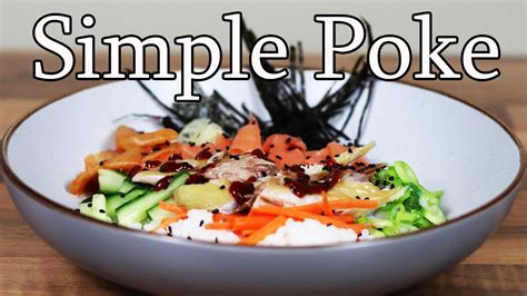 Simple Sushi recipe | Poke Bowl - Step-by-Step | Rice Cooker Sushi Rice - YouTube