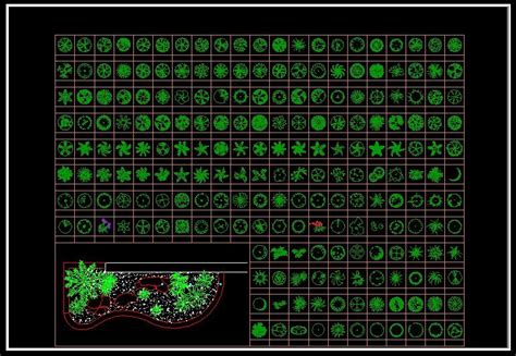 p02-landscape-design-standard-2d-blocks-07 | Autocad, Garden landscape ...