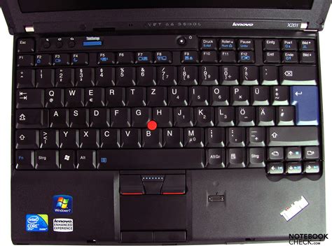 Review Lenovo ThinkPad X201 Notebook - NotebookCheck.net Reviews