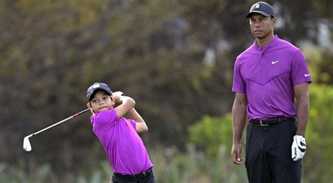 Tiger Woods and son Charlie shoot 10-under in first round of PNC ...