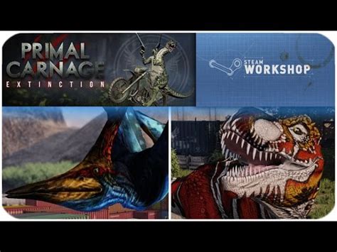 STEAM WORKSHOP | Primal Carnage: Extinction | Skins - YouTube