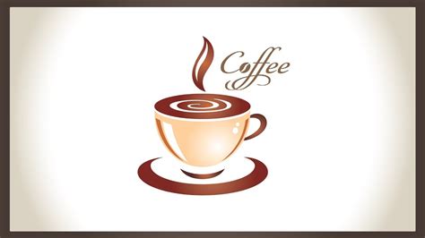 Coffee Cup Logo Design / Coffee Cup With Beans Logo Design Vector Template Coffee Cup With Beans ...