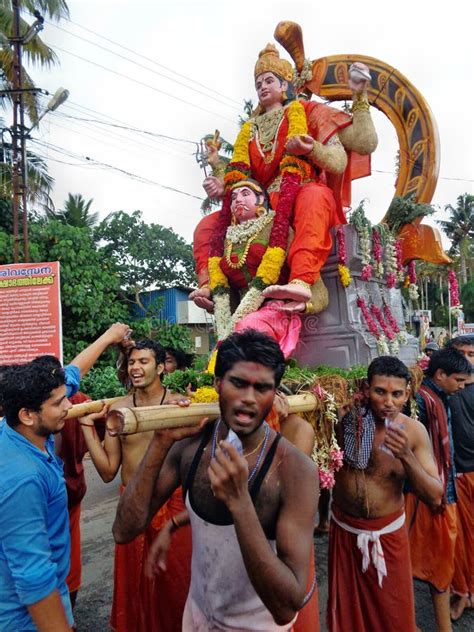 Temple festivals of Kerala editorial stock photo. Image of kerala - 78587198