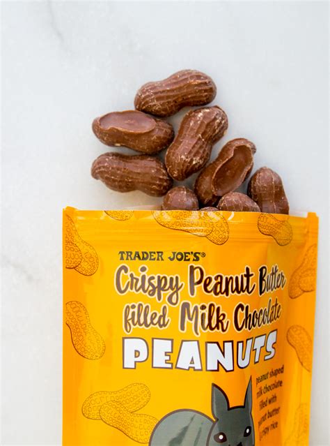 Sweet on Trader Joe's: Crispy Peanut Butter Filled Milk Chocolate Peanuts | Bake at 350°