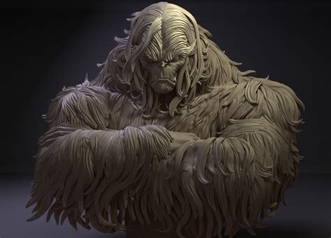 ArtStation - Sasquatch, Pedro Hurtado Alien Concept Art, Creature ...