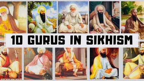 10 Gurus of Sikh: Names, History | Ten Sikh Gurus | history of 10 sikh gurus - YouTube