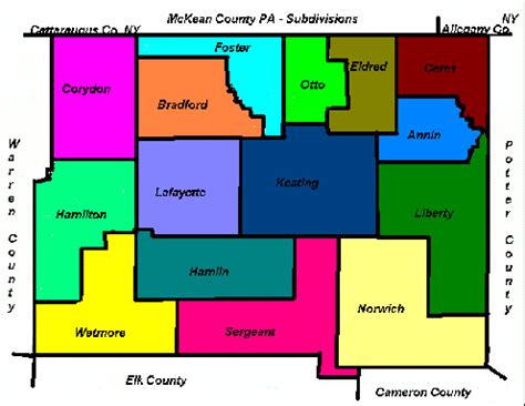 McKean County USGenWeb: MAPS