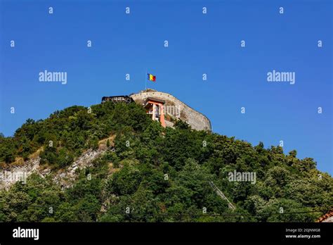 The Deva Castle in Romania Stock Photo - Alamy