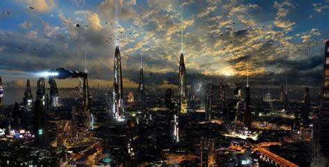 Download Cyberpunk City Wallpaper