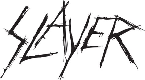 Slayer Carved Logo transparent PNG - StickPNG