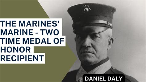 USMC Sgt. Major Daniel Daly: Twice Decorated Medal of Honor Hero #usa #history #podcast - YouTube