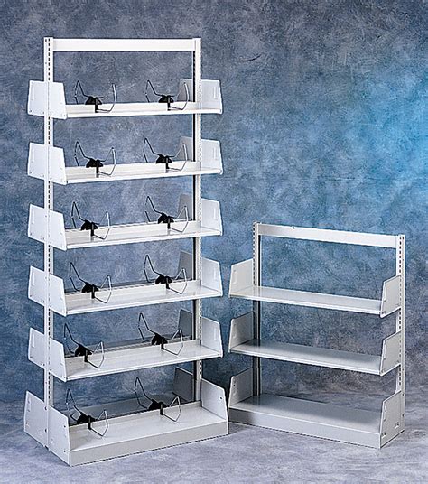 Demco® Mobile Steel Integral Library Shelving - Double-faced - http://www.demcointeriors.com/