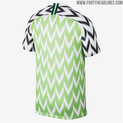 Nigeria 2018 World Cup Home Kit Revealed - Footy Headlines