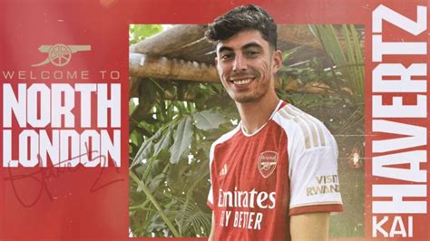 What is Kai Havertz's jersey number at Arsenal? | NotJustOk