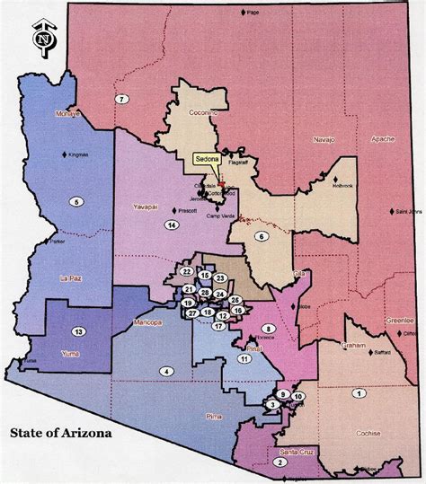 Draft legislative map aligns Sedona with Flagstaff rather than Prescott ...