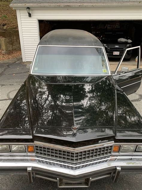 1978 Cadillac Hearse Black RWD Automatic - Classic Cadillac Hearse 1978 for sale