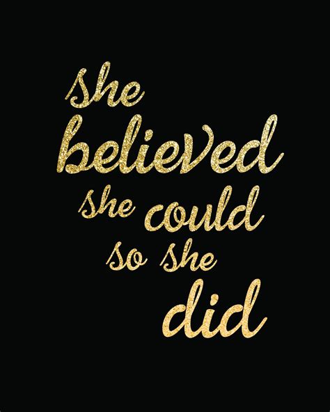 she believed she could so she did - Google Search | Done quotes, Love yourself quotes, Words quotes