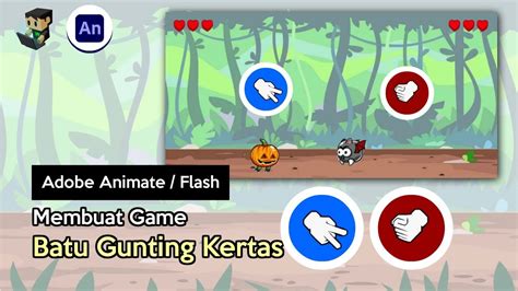 Membuat Game Batu Gunting Kertas - YouTube