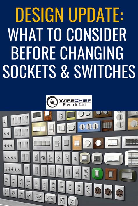 Design considerations when changing sockets and switches – Artofit