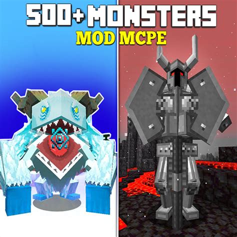 500 Mobs Mods for Minecraft PE for PC / Mac / Windows 11,10,8,7 - Free Download - Napkforpc.com