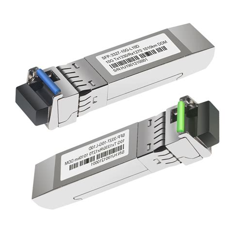 1.25g 10g Gigabit Module SFP 3km LC/Sc Connector 1000m Fiber Optical Single Fiber SFP - China ...