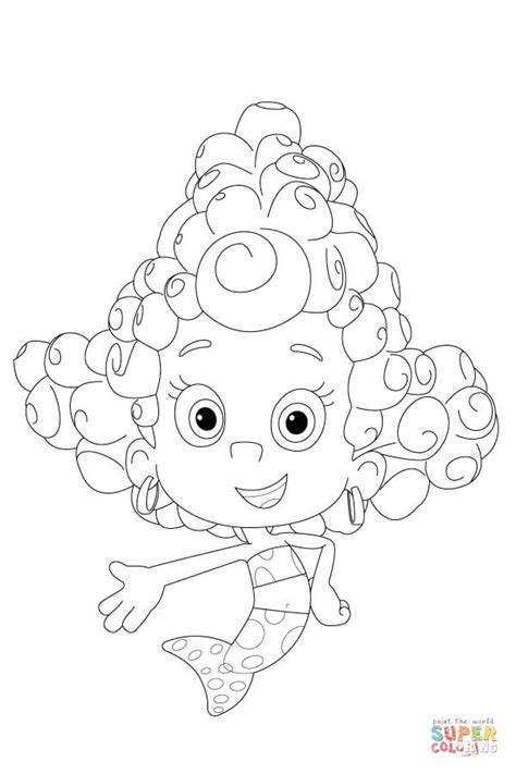 Bubble Guppies Deema Coloring Pages Coloring Pages