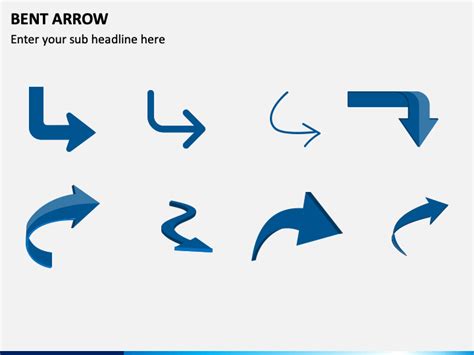 Bent Arrow PowerPoint and Google Slides Template - PPT Slides