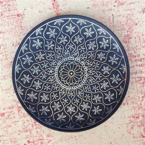 Antique Bidri Art Wall Plate – Heart for Art Online | Decorating blogs, Plates on wall, Antiques