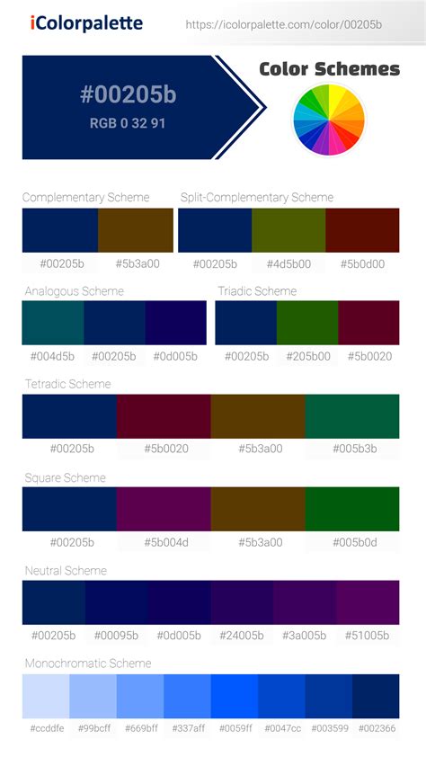 Pantone 281 C Color | Hex color Code #00205B information | Hsl | Rgb | Pantone