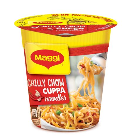 Amazon.com: Nestle; MAGGI Cuppa Noodles Chilli Chow & 70g Cup : Grocery & Gourmet Food