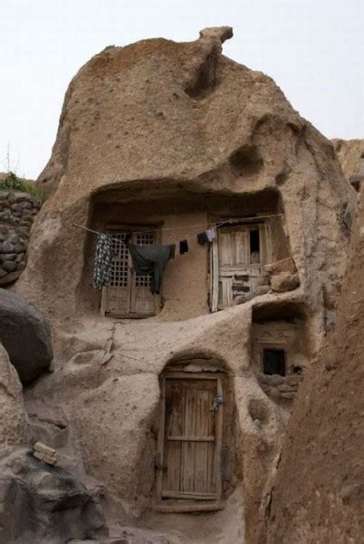 Kandovan Village Stone Home Part of Large Cave Dwelling Community ...