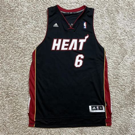 Lebron James Miami Heat Jersey Super sick adidas... - Depop