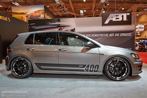 Tuningcars: Golf R Goes Mental With 400 HP Tuning Kit from ABT in Essen