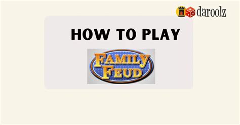 How to play Family Feud Rules in Simple Steps