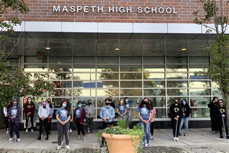 Maspeth High School’s ‘Maspeth Making a Difference’ club encourages students to clean up ...