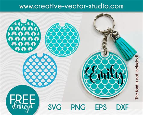 Cricut Keychain Template Free